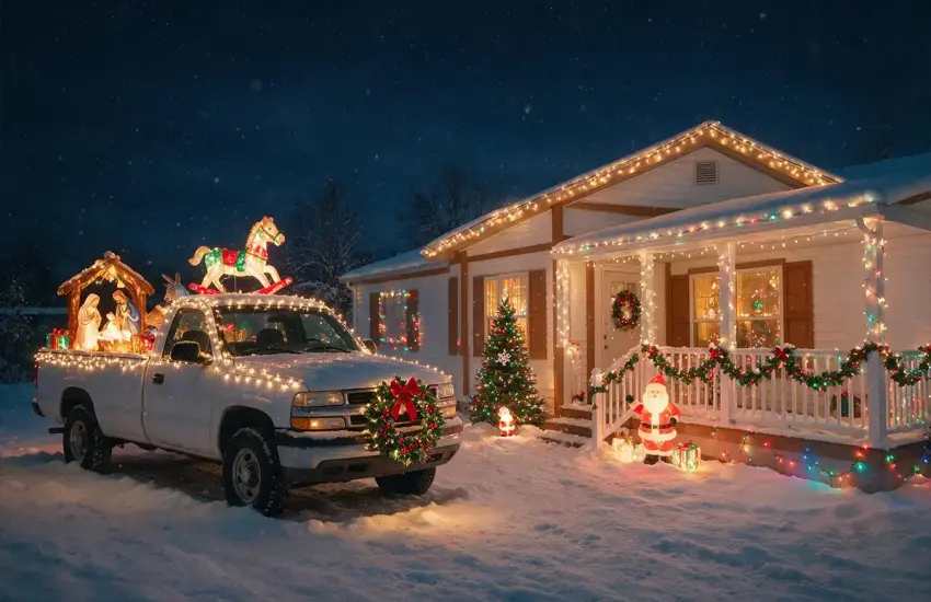 Christmas Lights Okotoks