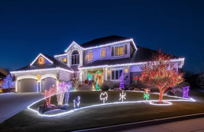 Permanent Christmas Lights Foothills County