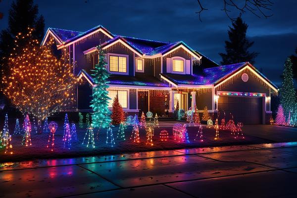 Permanent Christmas Lights Rocky View County