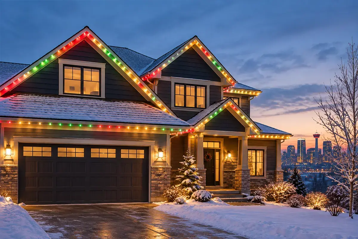 A Homeowner’s Guide to Permanent Christmas Lights in Calgary